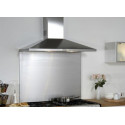 Crédence en Inox Brossé Sur Mesure - Protection Murale Durable et Design pour Votre Cuisine