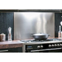 Crédence en Inox Brossé Sur Mesure - Protection Murale Durable et Design pour Votre Cuisine